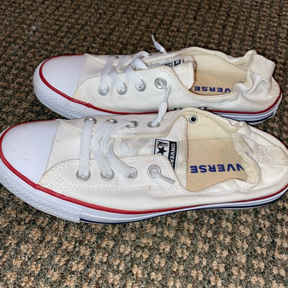 Women’s size 8 White Converse